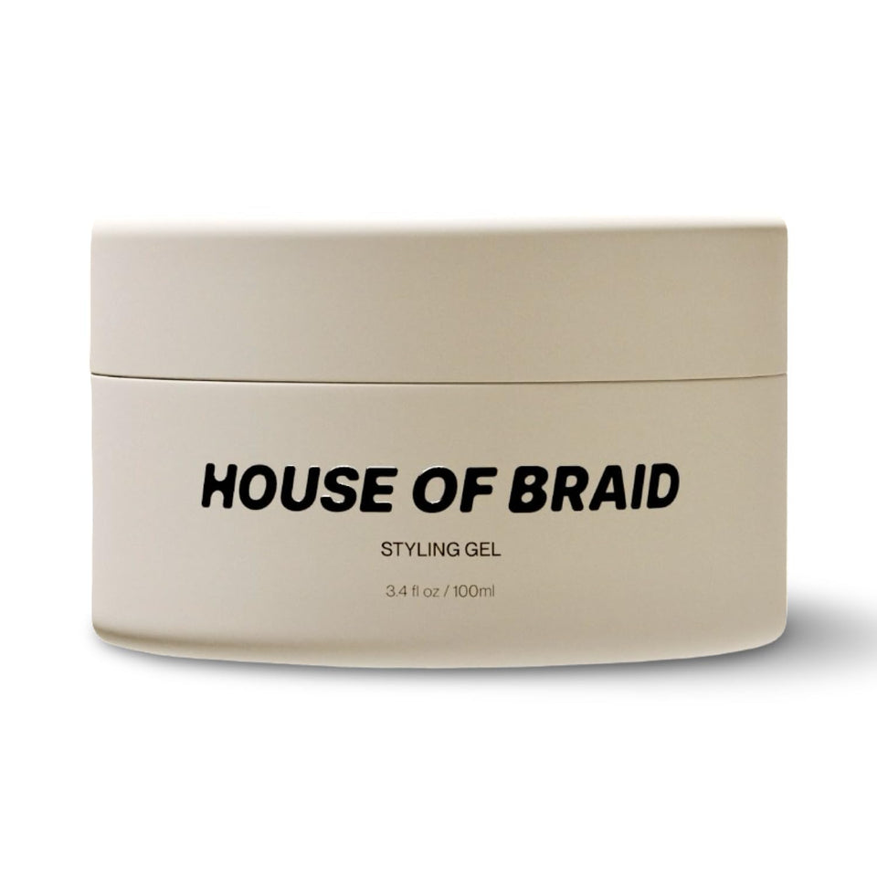 House Of Braid front jar showing label and clear non-toxic benefits
