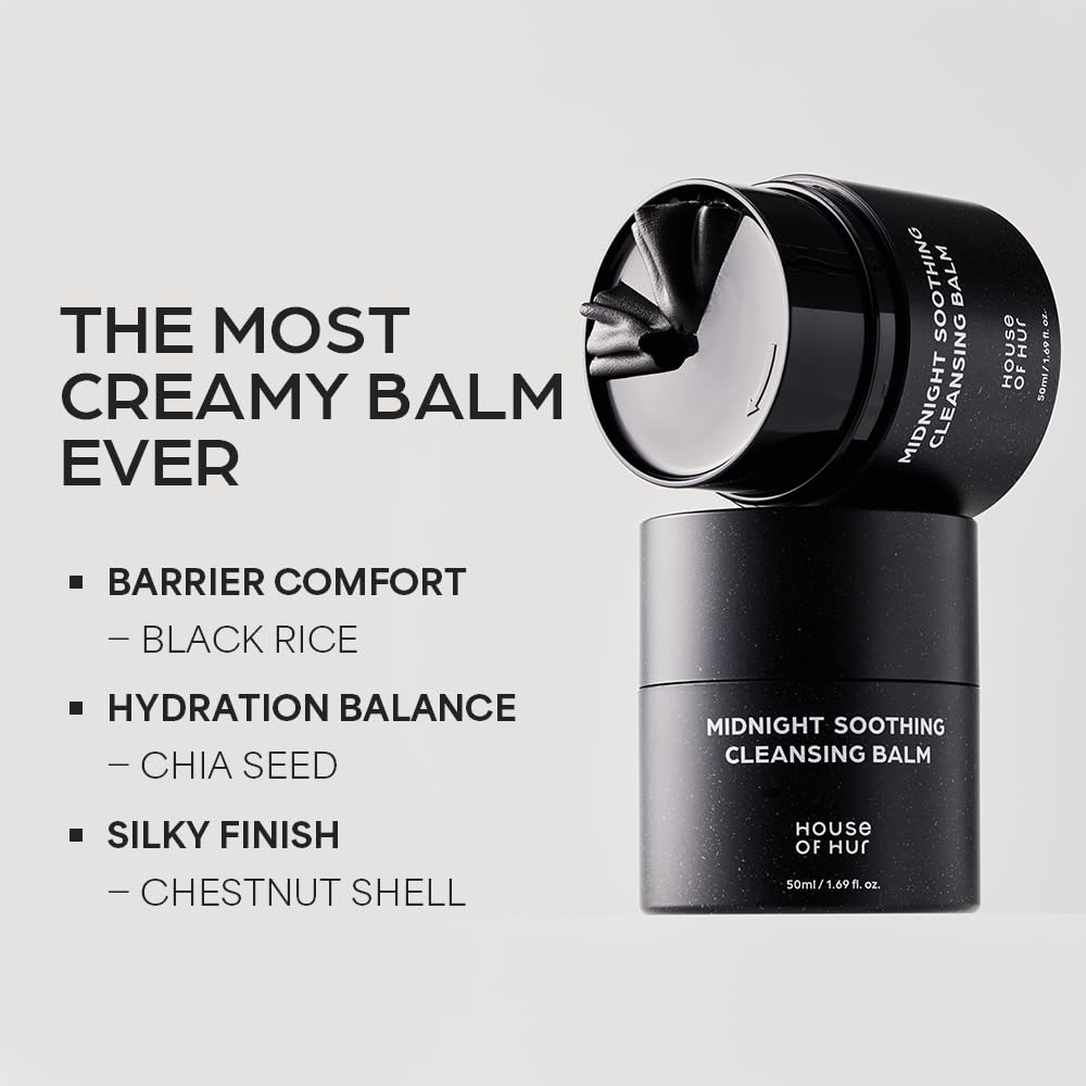 House of Hur emulsified milky rinse in hand demonstrating easy water rinse benefit