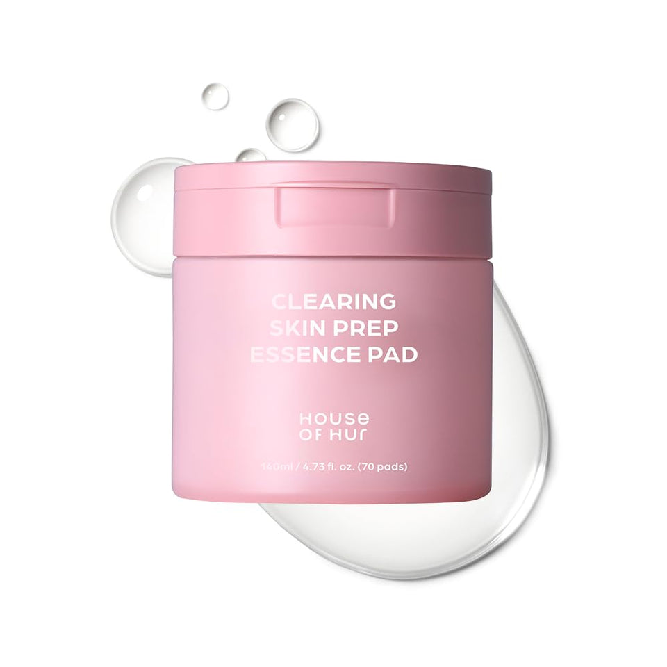 House of Hur front packaging showing pad container and label, clear routine benefit
