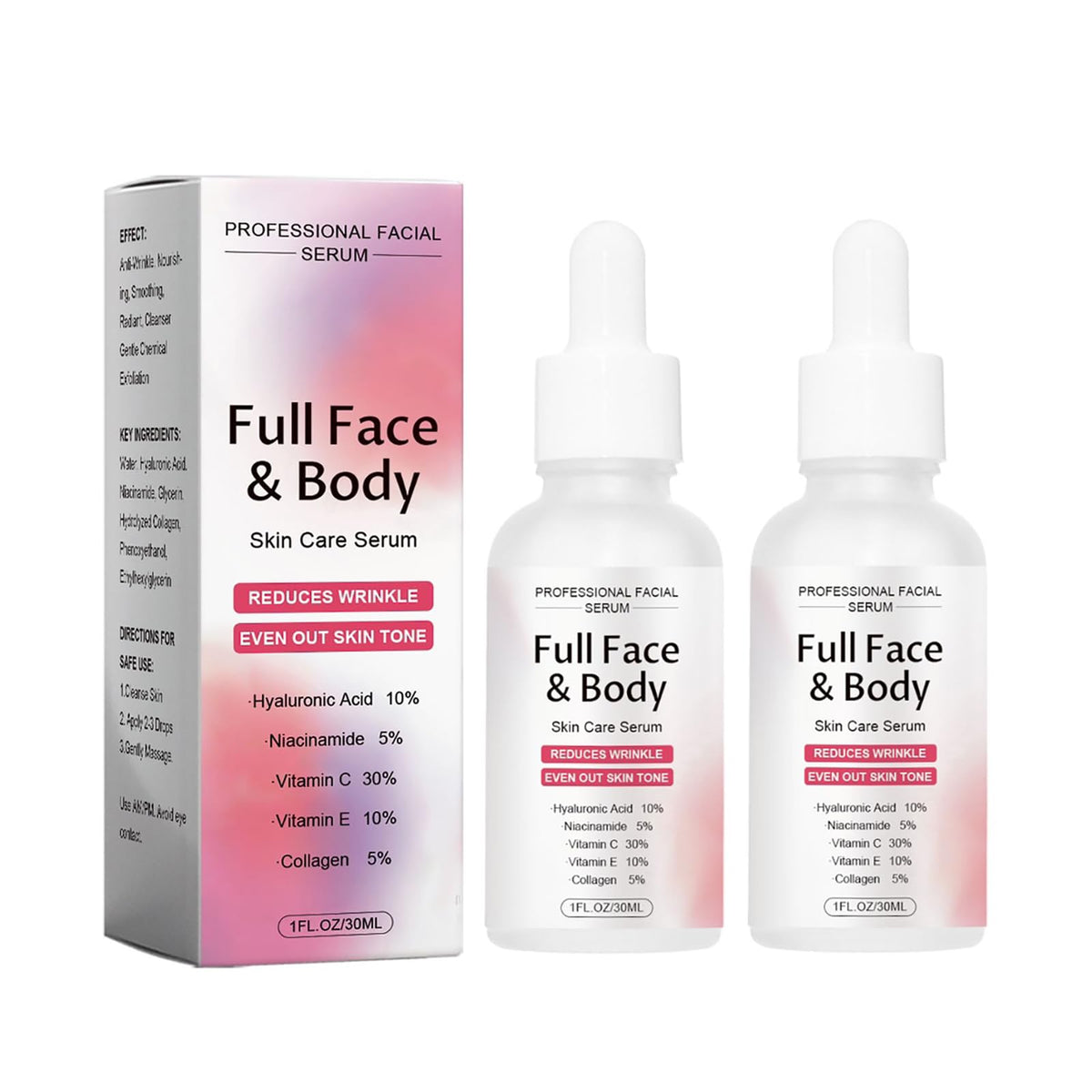 hsdtas Finones front packaging showing bottle and label for clear product ID