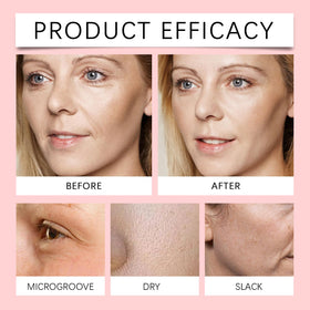 hsdtas Finones before and after absorption demonstrating reduced surface dryness
