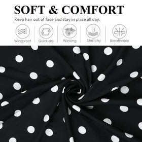 Huachi close-up of cotton-spandex texture showing stretch and comfort benefit