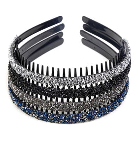Huachi close-up rhinestone detail highlighting sparkle and secure setting benefit
