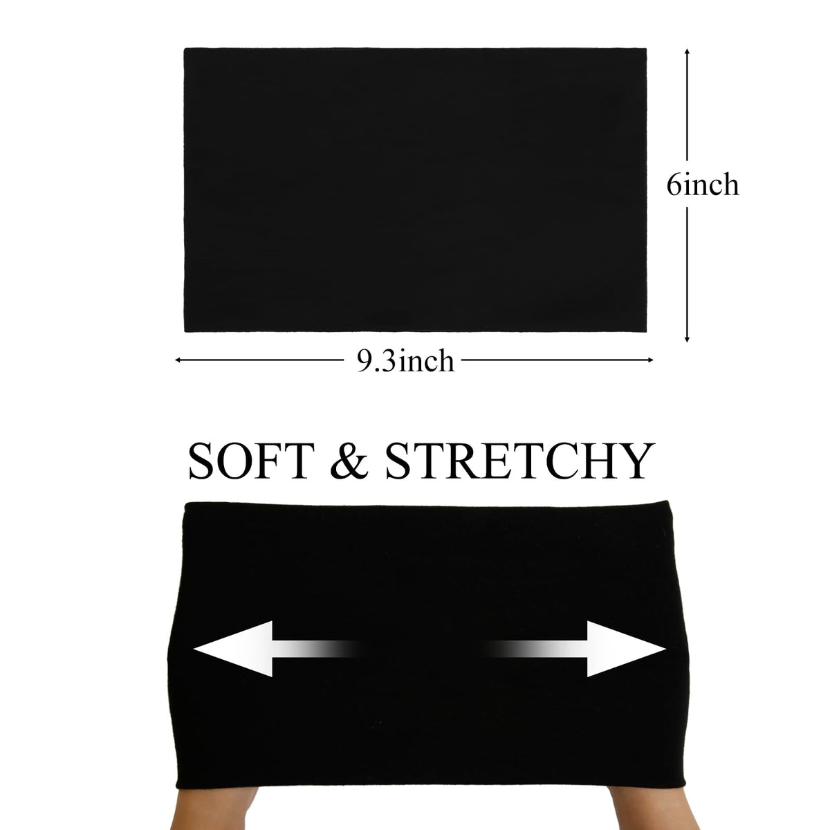 Huachi folded and full-width comparison showing styling versatility and coverage