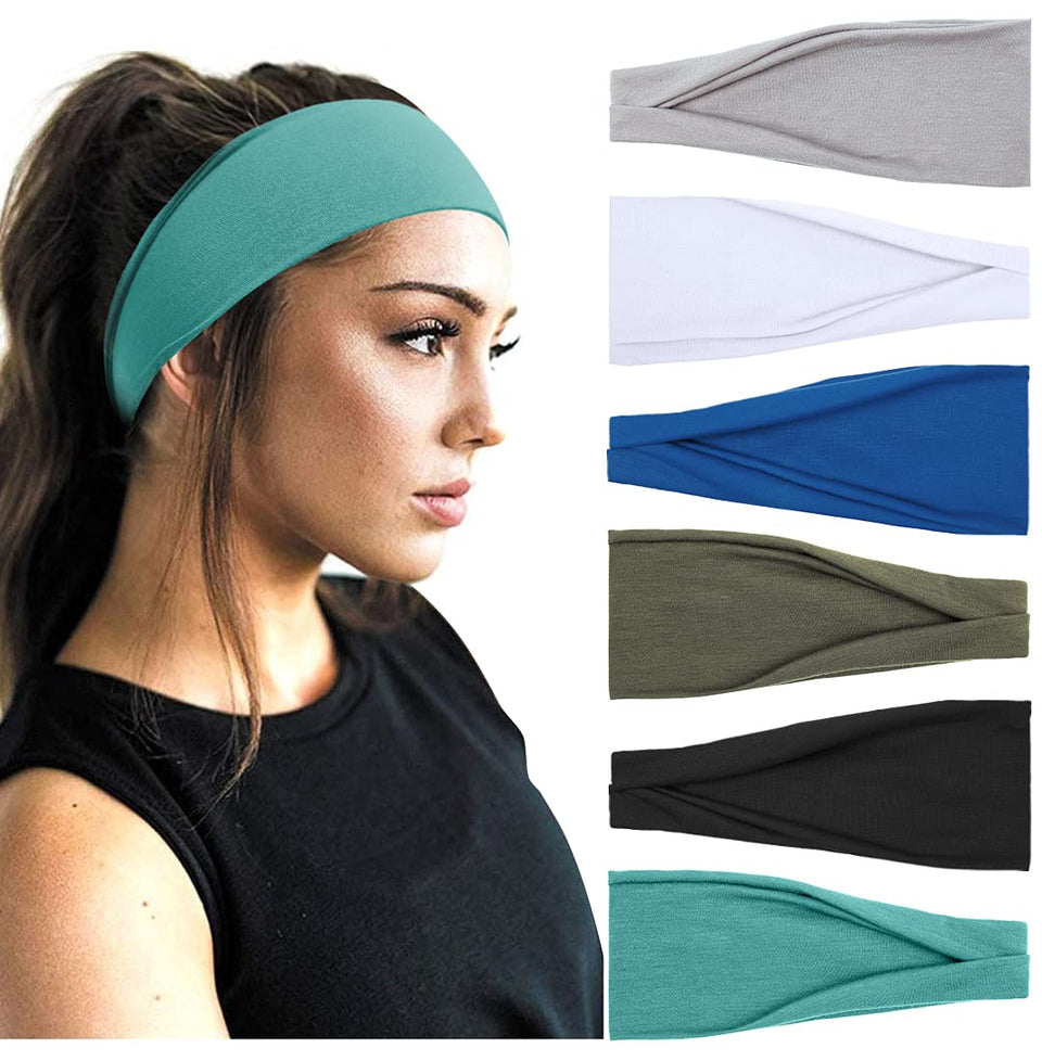 Huachi front packaging showing six headbands and benefits of variety