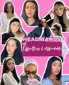 Huachi headband worn in yoga class keeping hair secure during exercise