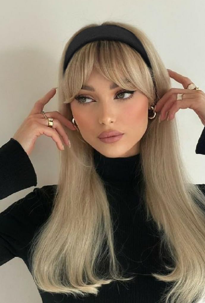Huachi on model casual outfit illustrating how the headband elevates everyday looks