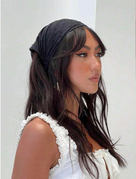 Huachi adjustable tie-back knot detail demonstrating customizable fit benefit