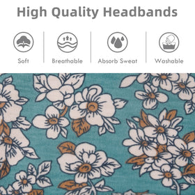 Huachi headband covering ears on a jogger, providing warmth and stay-put hold