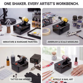 HUBEST compatibility with miniature paint pots showing revived model paints benefit