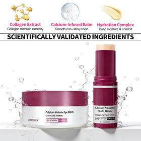 HUiPENGFEI balm applied to neck and lips providing smoothing effect