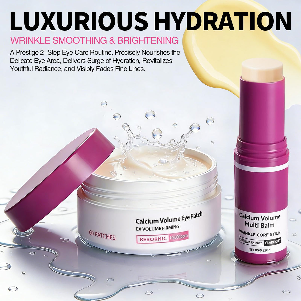 HUiPENGFEI close-up hydrogel patch texture for intense moisture