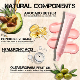 HULYHDP label close-up highlighting shea butter and olive oil ingredients