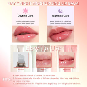 HULYHDP open tube top view showing balm surface and easy twist-up use