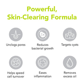 humane gel texture on fingers highlighting concentrated benzoyl peroxide potency