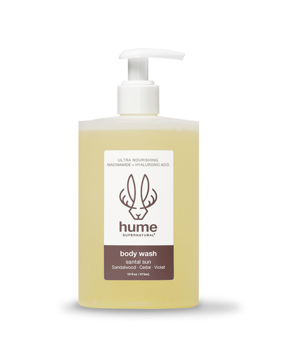 HUME SUPERNATURAL front packaging showing bottle and label for easy identification and quality