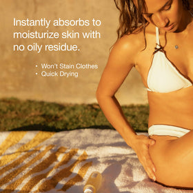 HUME SUPERNATURAL oil drop on skin showing quick absorption and glow