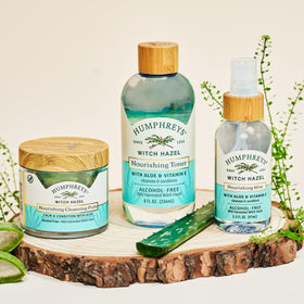 humphreys ingredients label closeup showing clean, natural formulation