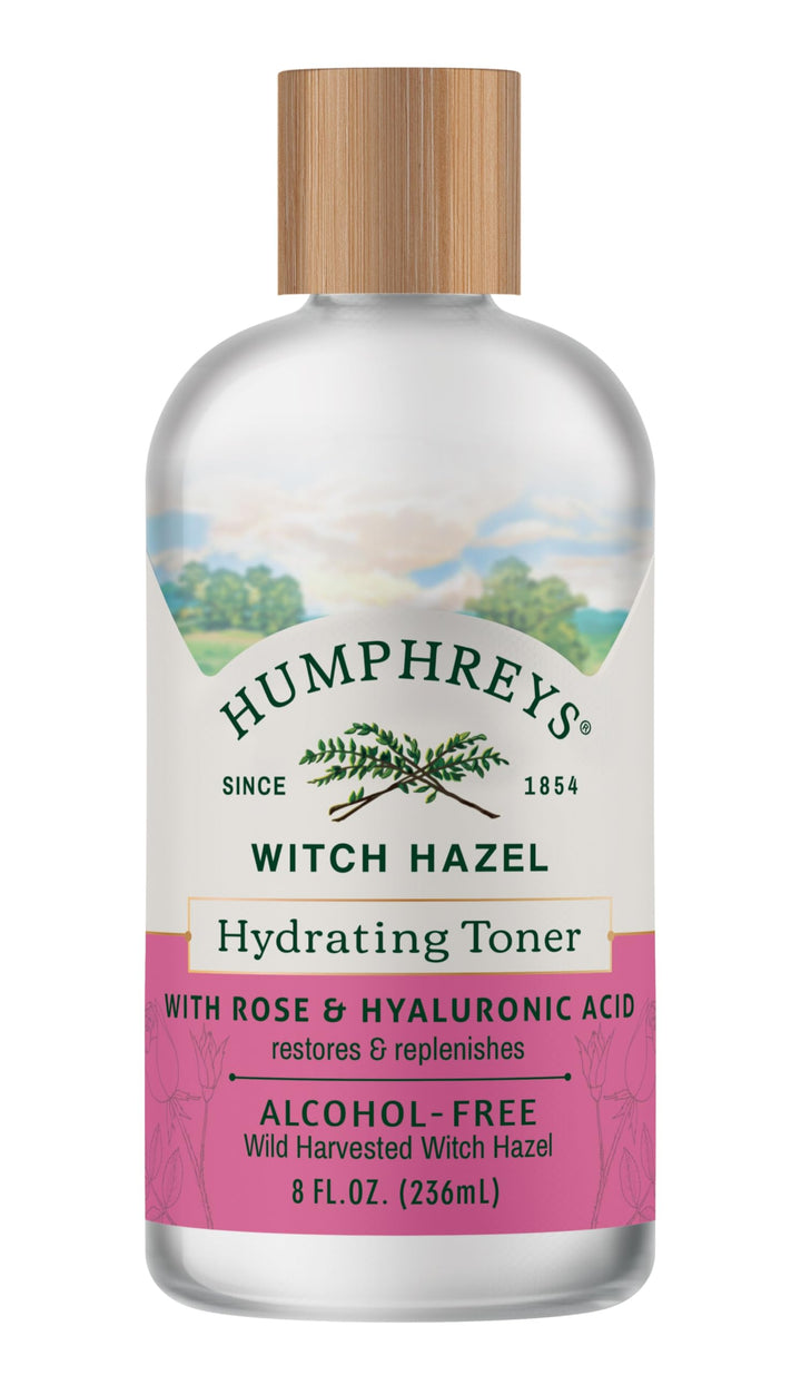 Humphreys front bottle showing label and clean formulation benefits