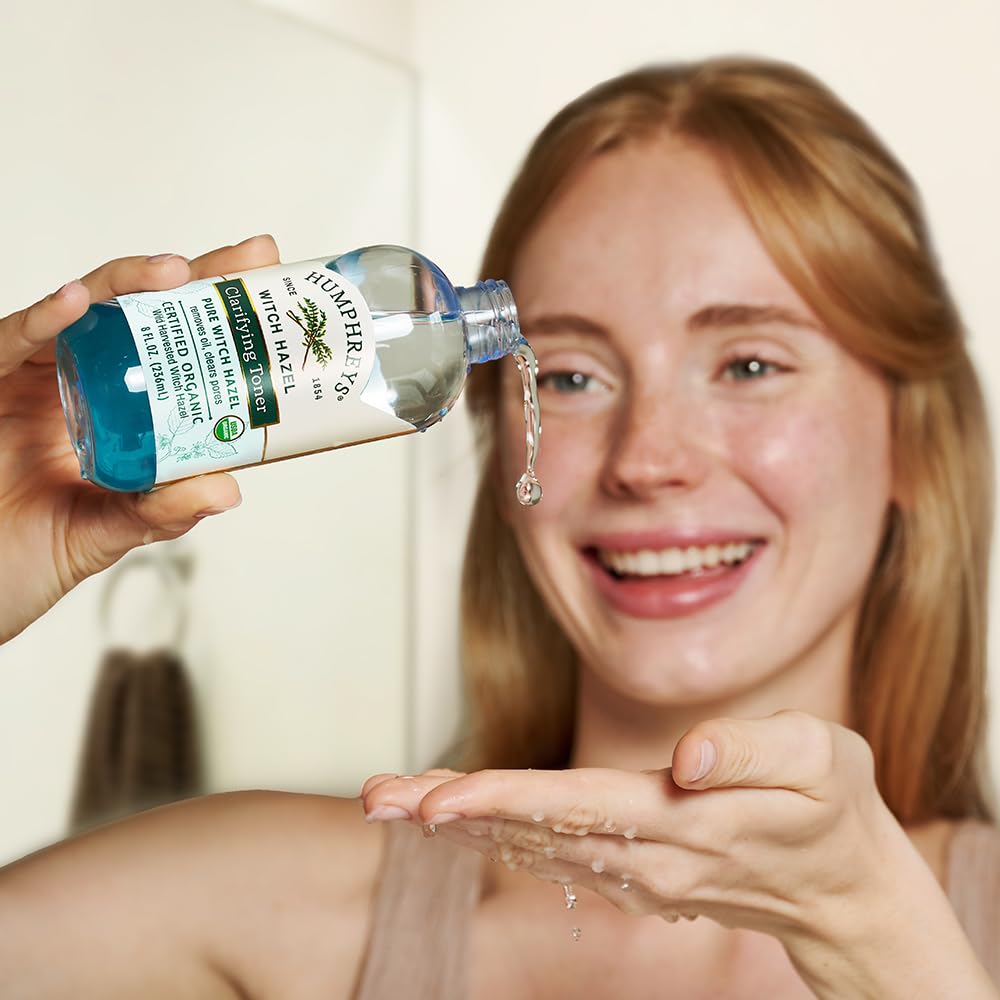 Humphreys witch hazel branch ingredient highlighting purity