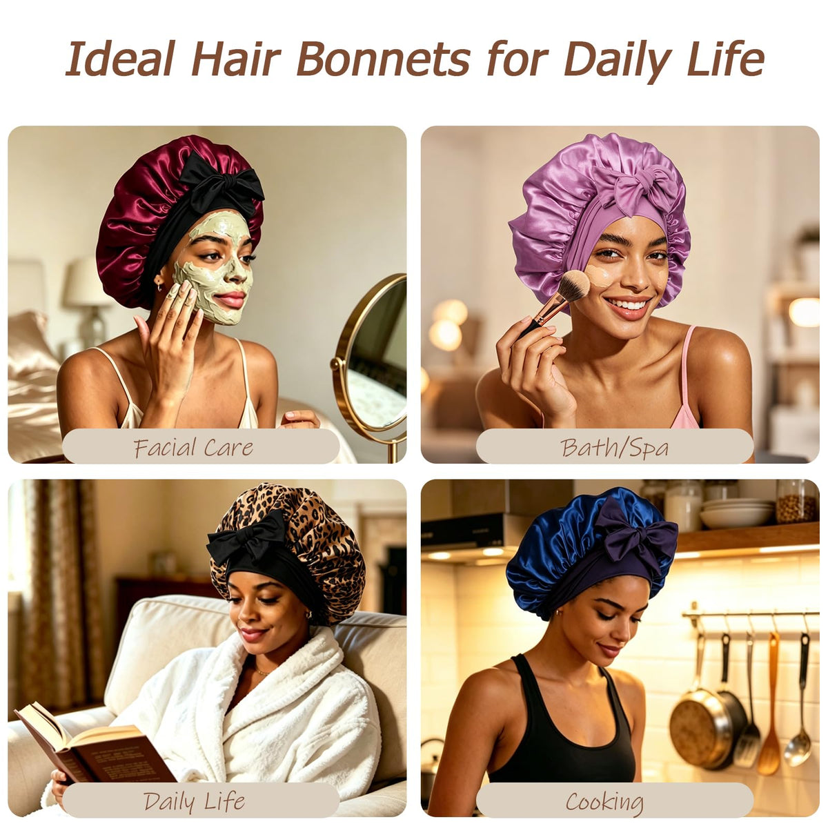 humthy bonnet holding braided hair protecting style overnight