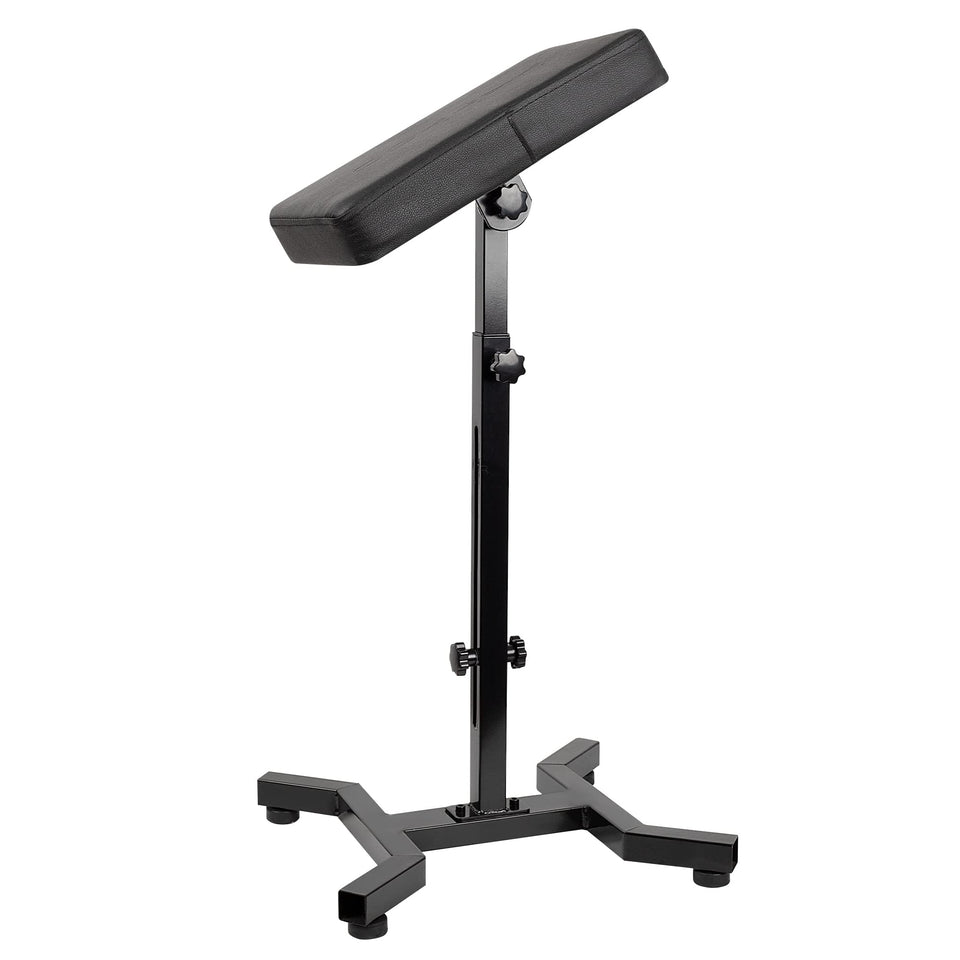 HUOXOU front view showing sturdy frame and clean PU pad for stable support