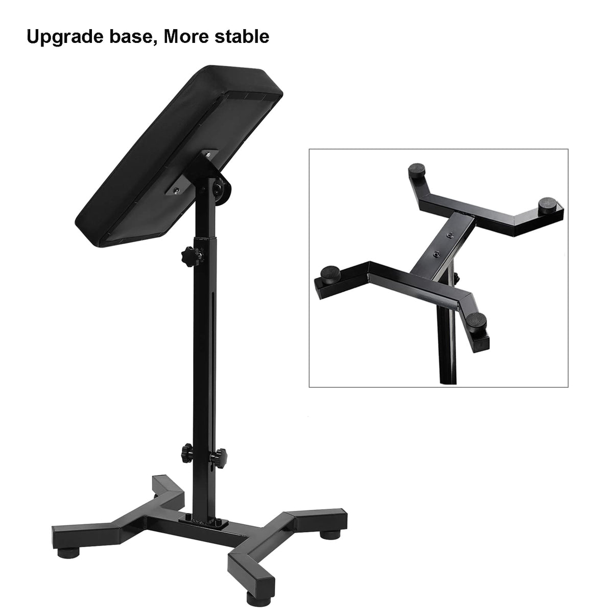 HUOXOU in-studio use with artist and client demonstrating ergonomic support
