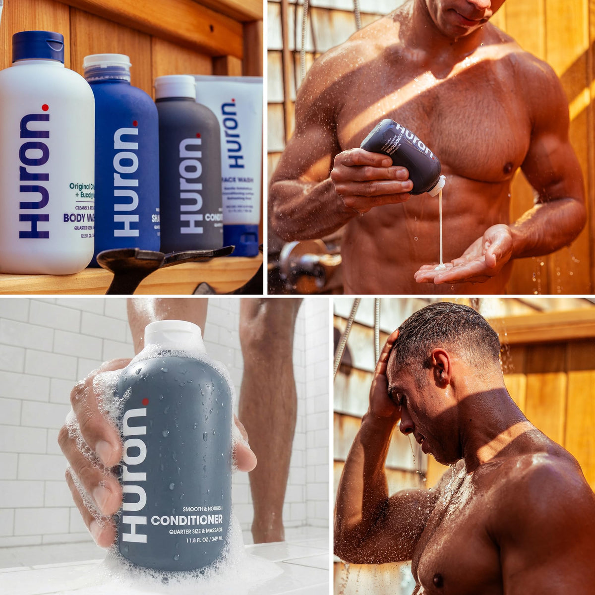 Huron ingredient label close-up showing clean, non-toxic formulation benefits