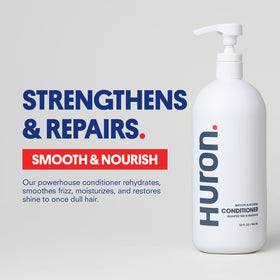Huron conditioner pump dispensing product for easy daily use and controlled amount