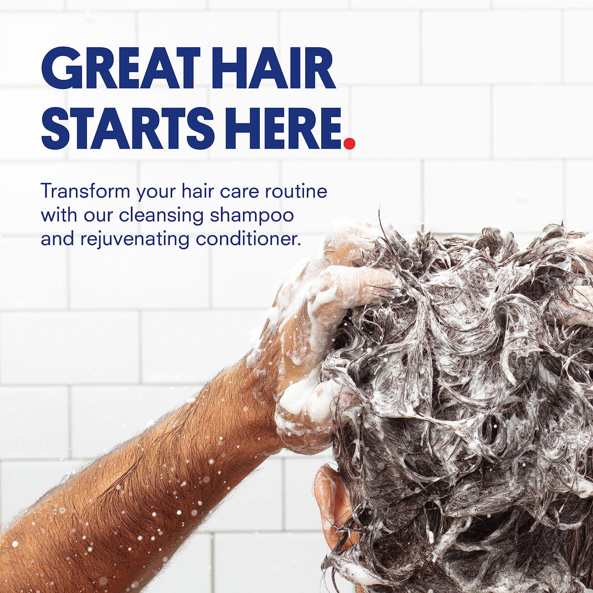 Huron conditioner texture detail demonstrating creamy consistency for smooth hydration