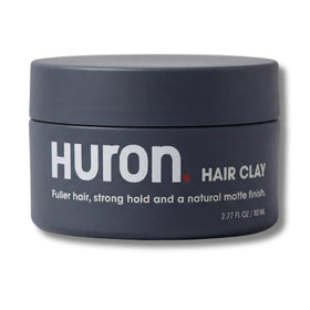 Huron front jar view showing clean matte packaging and product clarity benefit