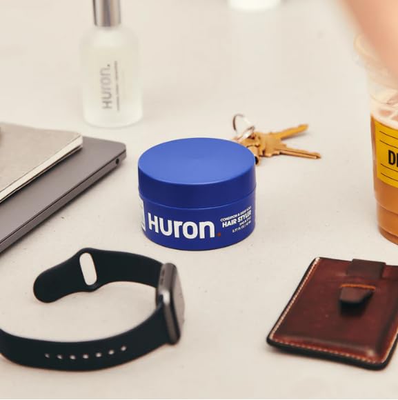 Huron in bathroom lifestyle setting suggesting everyday grooming ritual
