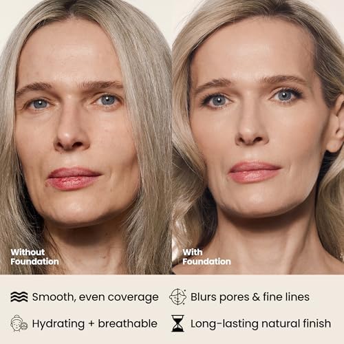 Hush Glow label and ingredient list highlighting hyaluronic acid and peptide benefits