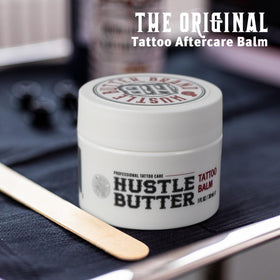 Hustle Butter Deluxe cream texture close-up highlighting smooth spreadability