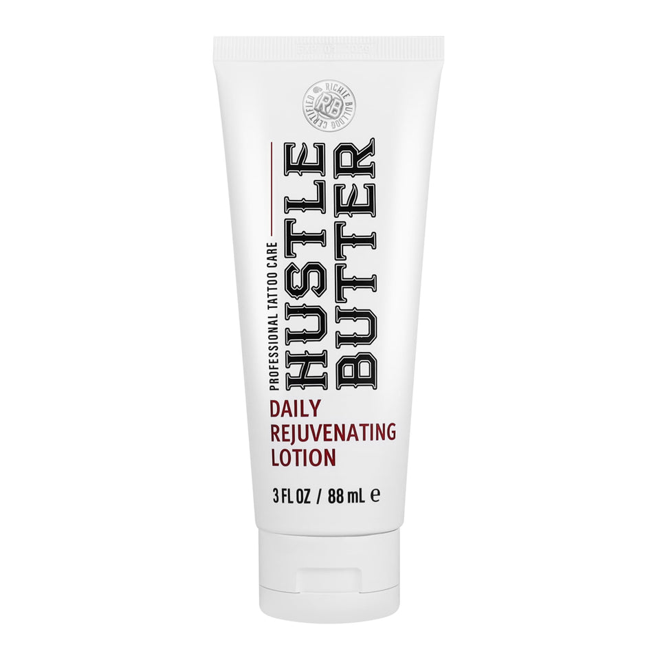 Hustle Butter front packaging showing bottle and logo for easy recognition