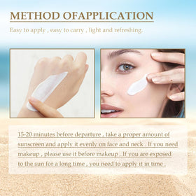 huxihom tube held in hand demonstrating 50ml travel-friendly size
