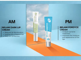 HVSUN Belani label close-up listing ingredients and usage benefits