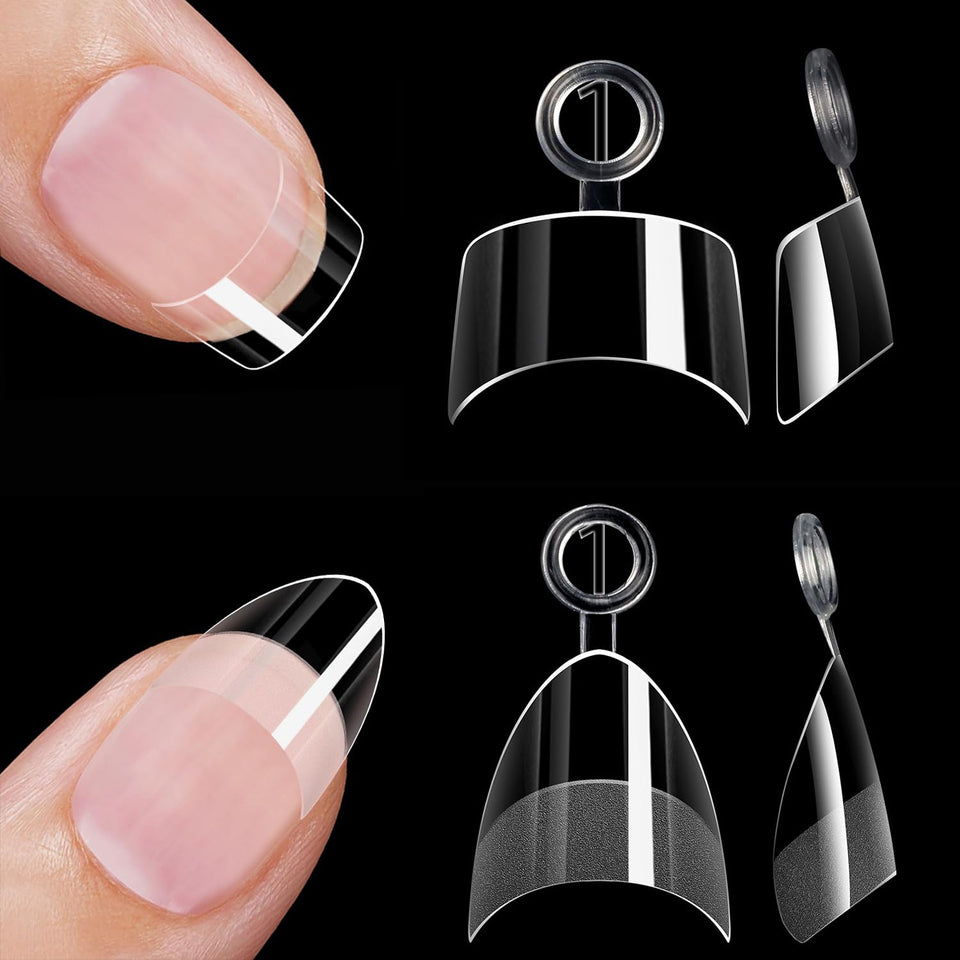 HWHUNO front packaging showing 480 clear tips, organization and value