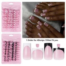 HWHUNO lifestyle flatlay with kit ready for bridal or event-ready nails
