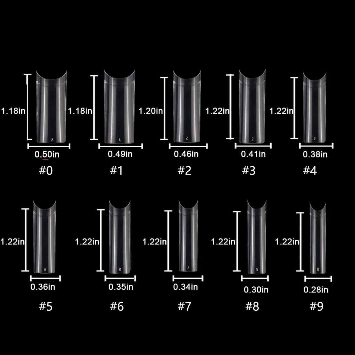 HWHUNO size comparison with ruler for accurate length and fit planning