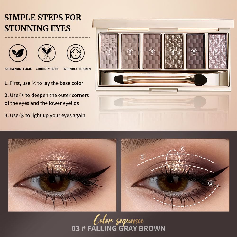 Hxssll dual-ended applicator and mirror detail for easy beginners’ application
