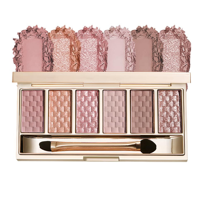 Hxssll front compact palette showing neutral rose brown shades and sleek packaging benefit travel-ready