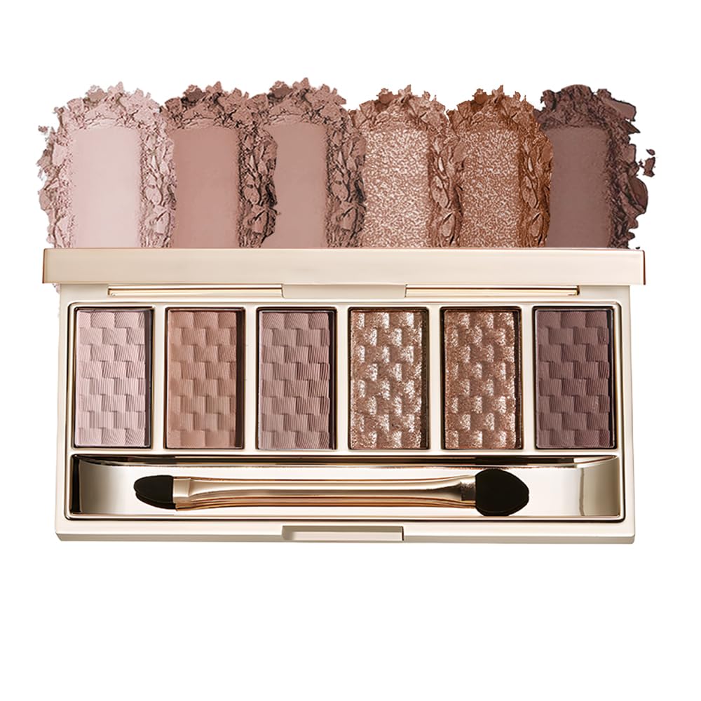 Hxssll front packaging showing six neutral shades and compact design