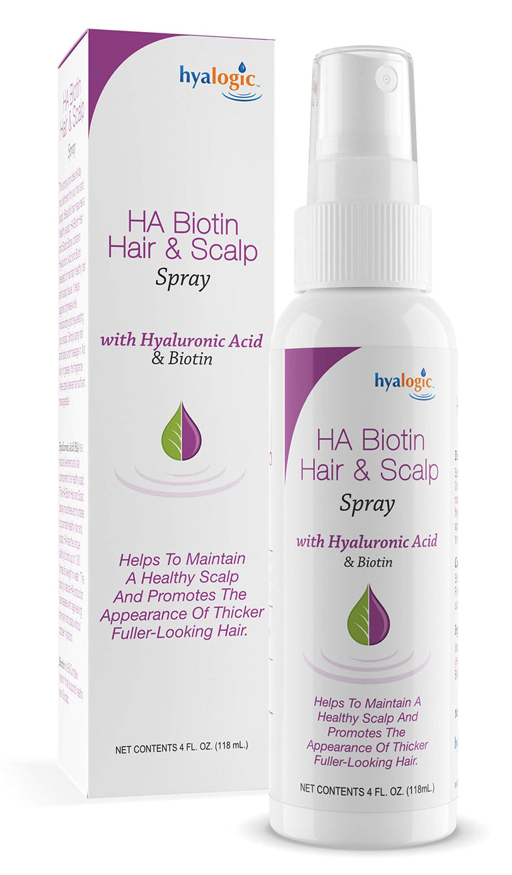 Hyalogic front bottle view showing label and compact travel-friendly size benefit
