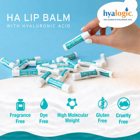 Hyalogic four sticks in a travel pouch depicting portability and everyday use
