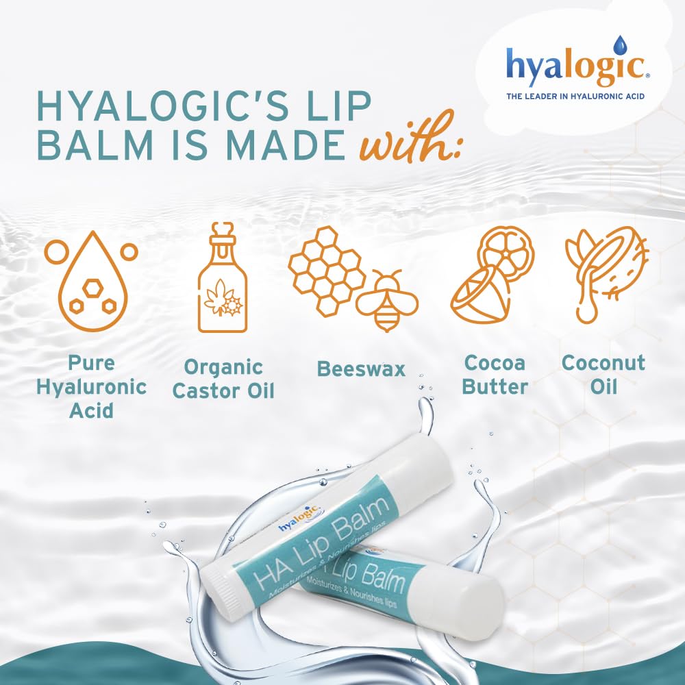Hyalogic open stick close-up showing smooth balm texture for fast soothing