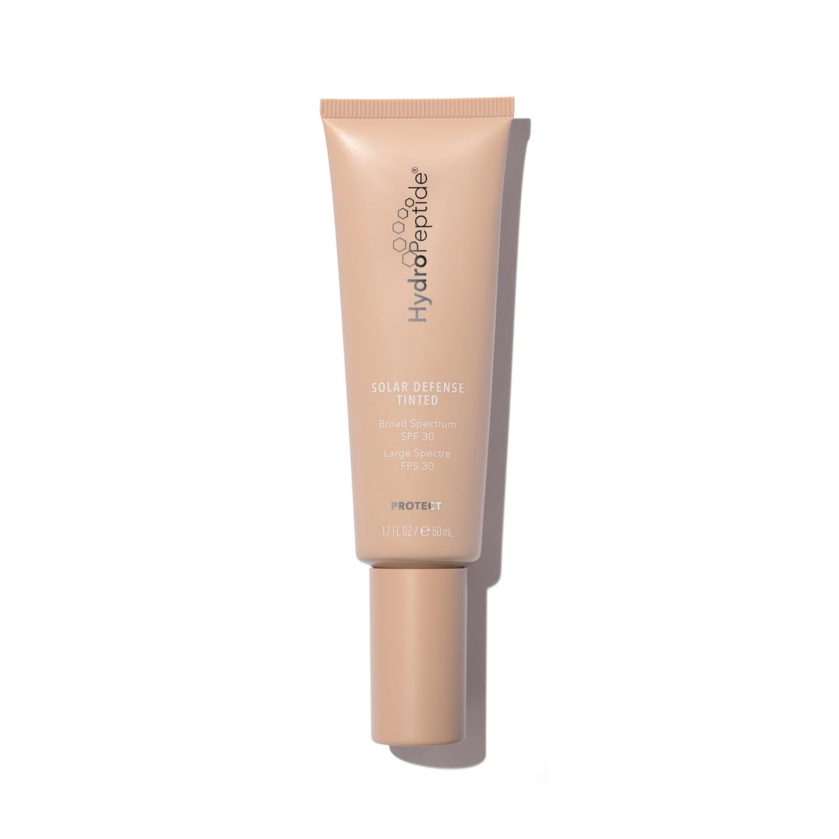 HydroPeptide front packaging showing SPF 30 sunscreen benefit