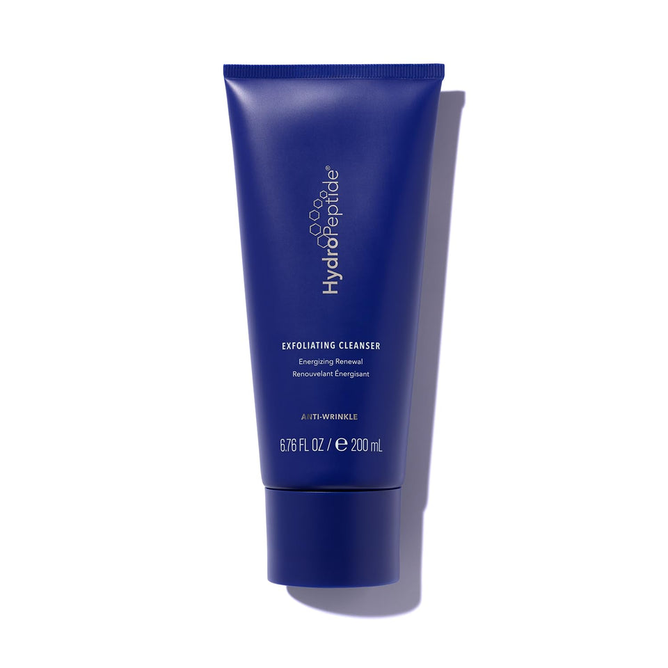 HydroPeptide front packaging showing bottle and vibrant branding for clarity