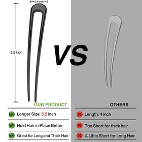 HYFEEL U-shaped two-prong tip detail showing ease of insertion and firm grip