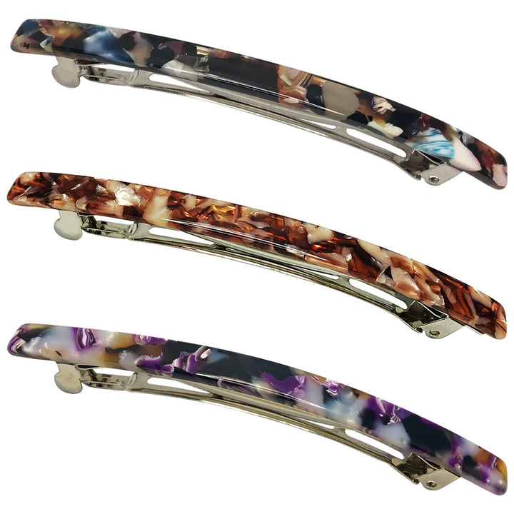HYFEEL three-pack front view showing brown black purple, adds polished hold